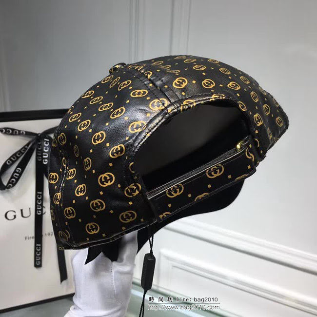 GUCCI古馳 官方款磨砂皮鴨舌帽 男女同款 LLWJ5787